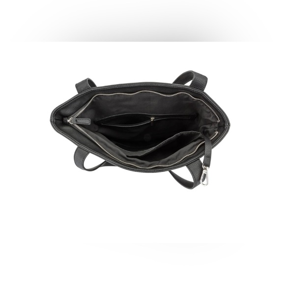 #2 Beautiful brand, new leather, gray matter, shoulder bag. - Picture 8 of 8